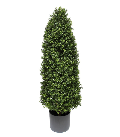 Cône de buis artificiel