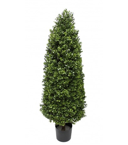 Cône de buis artificiel