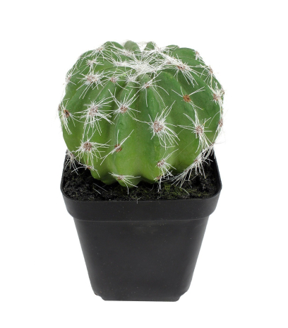 Mini cactus boule artificiel