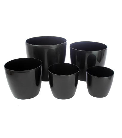 Pot plastique noir PRIMO