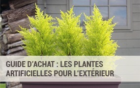 Guide d'achat : les plantes artificielles pour l'extérieur