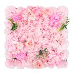 Mur de fleurs artificielles